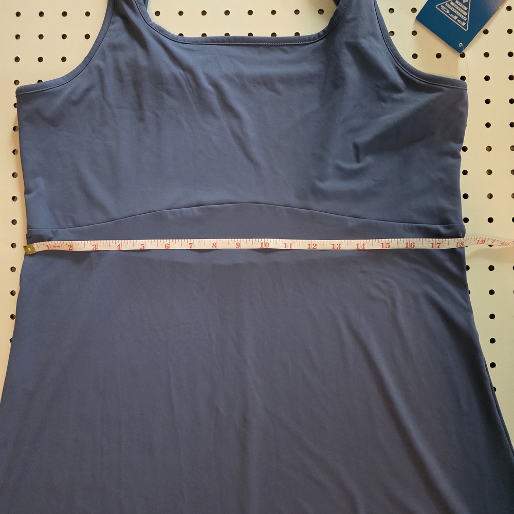 Blue Sleeveless Columbia Dress - Picture 4 of 6